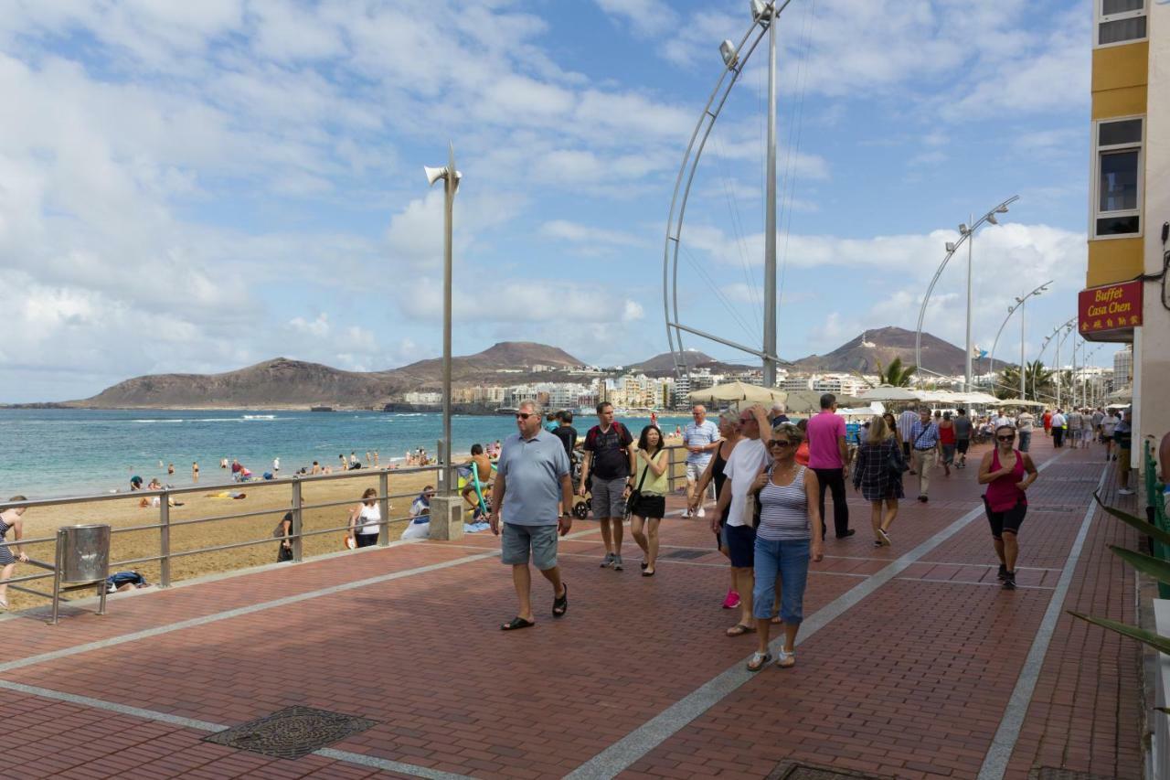 דירות לאס פאלמס דה גראן קנאריה Estudio Interior En Playa De Las Canteras מראה חיצוני תמונה