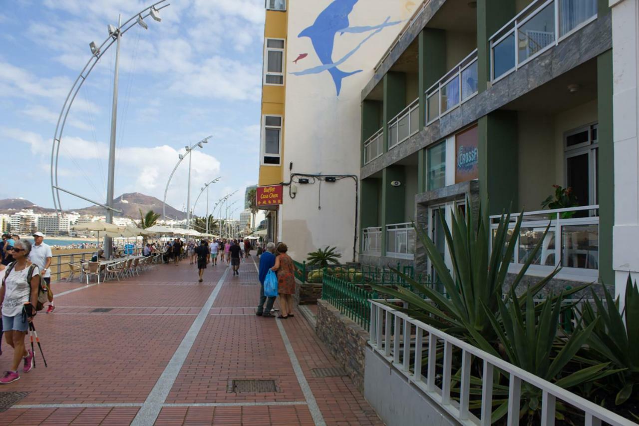 דירות לאס פאלמס דה גראן קנאריה Estudio Interior En Playa De Las Canteras מראה חיצוני תמונה