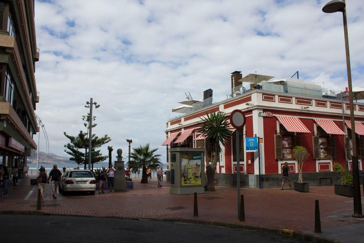 דירות לאס פאלמס דה גראן קנאריה Estudio Interior En Playa De Las Canteras מראה חיצוני תמונה